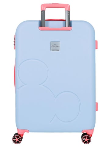 JOUMMA BAGS Hardcase trolley  lichtblauw - (B)44 x (H)65 x (D)26 cm