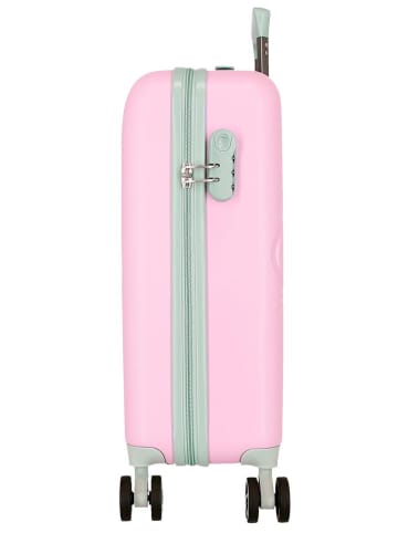 JOUMMA BAGS 2-delige set: hardcase-trolleys lichtroze