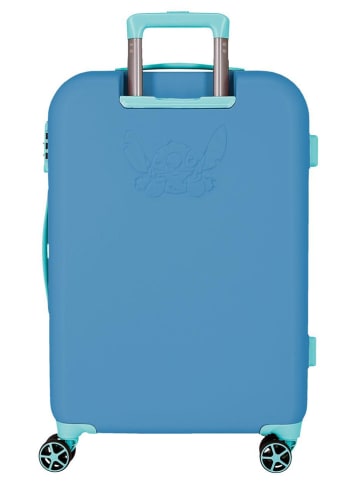 JOUMMA BAGS Hardcase trolley blauw - (B)44 x (H)65 x (D)26 cm