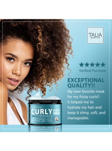 TALIA Haarmasker "Curly Hair", 250 ml