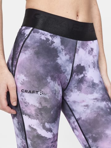Craft Trainingsleggings "Core Essence" in Lila/ Grau
