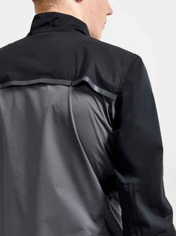 Craft Fahrradjacke "ADV Endur Hydro" in Schwarz/ Anthrazit