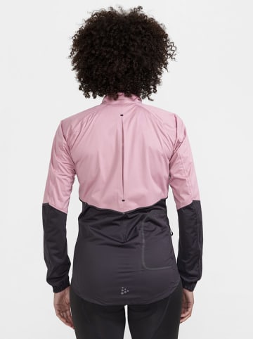 Craft Fahrradjacke "Adv Endurance Hydro" in Rosa/ Schwarz