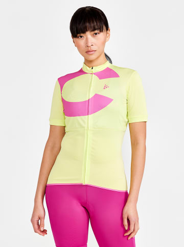 Craft Fietsshirt geel