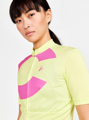 Craft Fietsshirt geel
