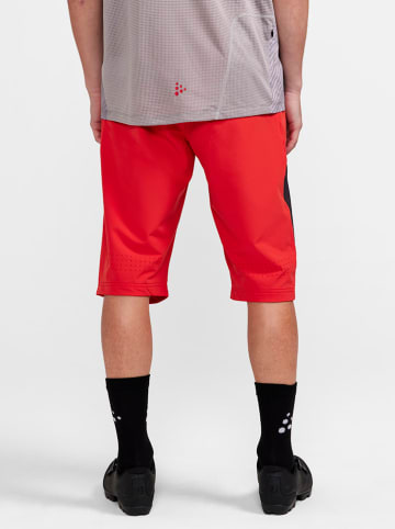 Craft Szorty kolarskie 3w1 "ADV Offroad XT" w kolorze czerwonym