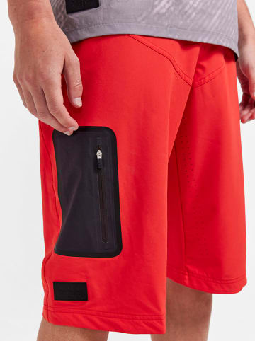 Craft Szorty kolarskie 3w1 "ADV Offroad XT" w kolorze czerwonym