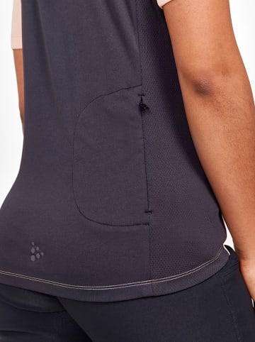 Craft Fietsshirt "Core Offroad" lichtroze/donkerblauw