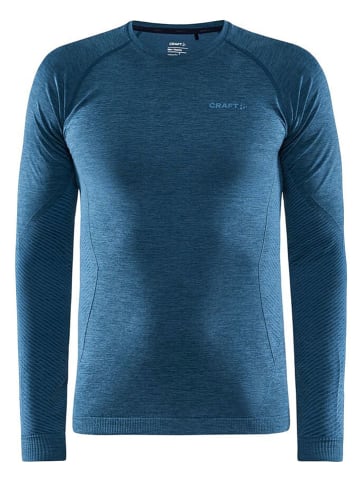 Craft Koszulka sportowa "Core Dry Active" w kolorze granatowym