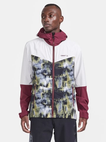 Craft Functionele jas "ADV Offroad Hydro" donkerrood/wit/meerkleurig