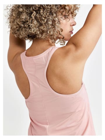 Craft Top sportowy "Core Charge" w kolorze jasnoróżowym