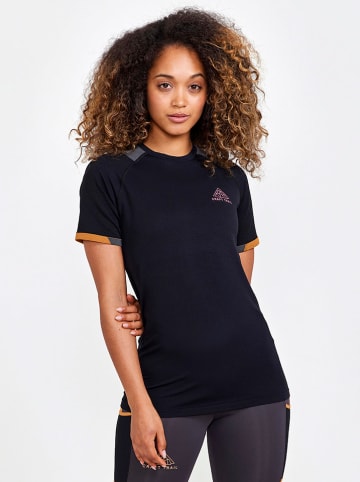 Craft Trailrunningshirt "Pro Trail Fuseknit" in Schwarz