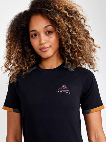 Craft Trailrunningshirt "Pro Trail Fuseknit" zwart