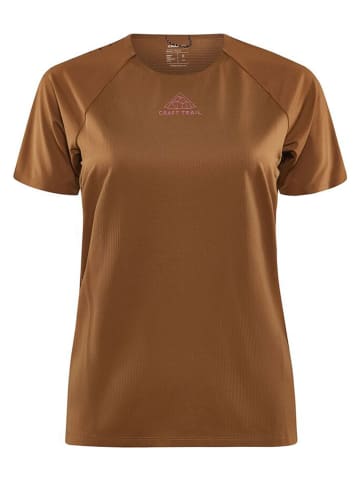 Craft Hardloopshirt "Pro Trail" lichtbruin