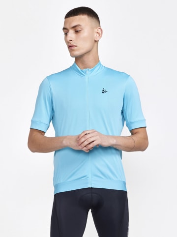 Craft Koszulka kolarska "CORE Essence" w kolorze błękitnym