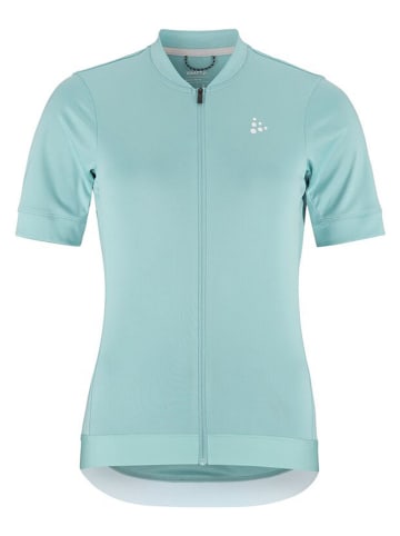 Craft Koszulka kolarska "Core Essence" w kolorze turkusowym