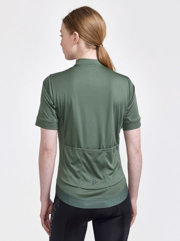 Craft Koszulka kolarska "CORE Essence" w kolorze khaki