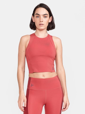 Craft Top sportowy "ADV Hit" w kolorze różowym