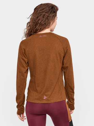 Craft Koszulka funkcyjna "ADV Trail Wool" w kolorze jasnobrązowym