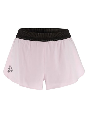 Craft Laufshorts "Pro Hypervent Split" in Rosa