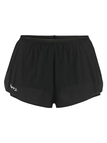 Craft Hardloopshort "Race Day Split" zwart