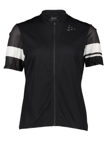 Craft Fahrradtrikot "Core Endur" in Schwarz/ Weiß
