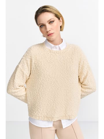 Rich & Royal Sweter w kolorze beżowym