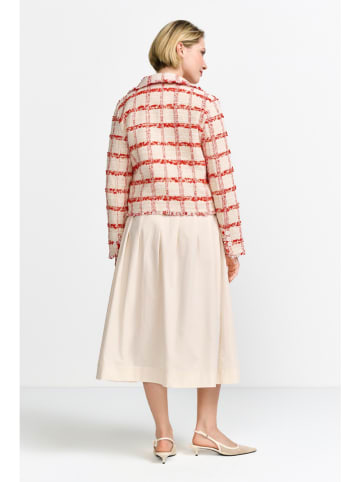 Rich & Royal Blazer rood/crème