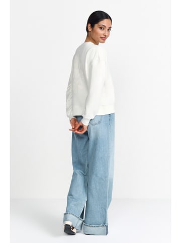 Rich & Royal Bluza w kolorze białym