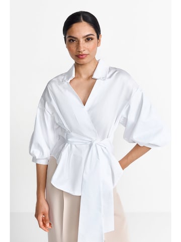 Rich & Royal Bluzka w kolorze białym