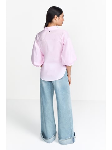 Rich & Royal Bluse in Rosa