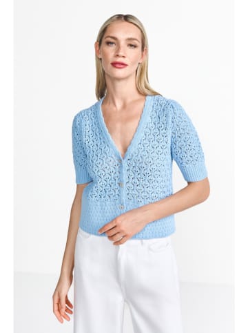 Rich & Royal Cardigan in Hellblau