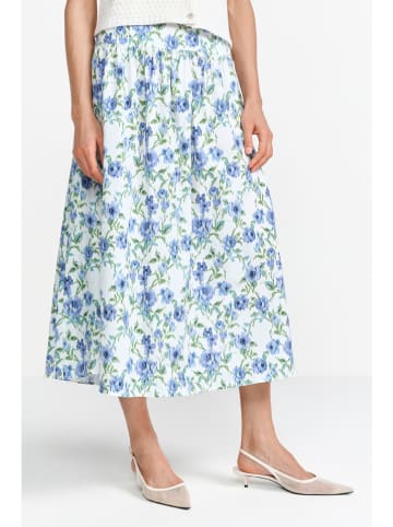 Rich & Royal Rok wit/lichtblauw