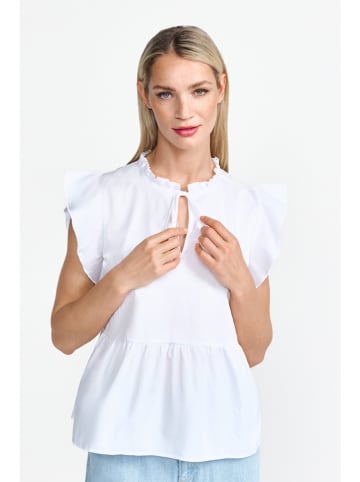 Rich & Royal Bluse in Weiß