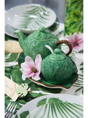 Trendy Kitchen by EXCÉLSA Teekanne "Foliage" in Grün - 500 ml