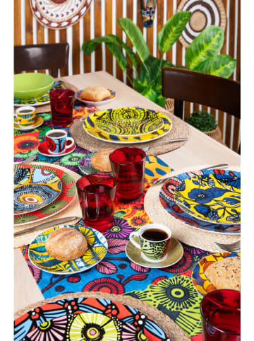 Trendy Kitchen by EXCÉLSA Podstawki (6 szt.) "Afrika Chic" ze wzorem - Ø 15 cm