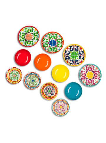 Trendy Kitchen by EXCÉLSA 12-delig tafelservies "Bazar Medina" meerkleurig