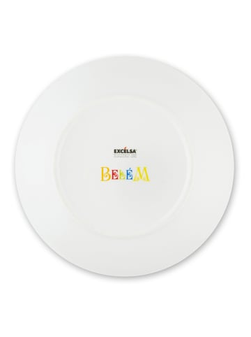 Trendy Kitchen by EXCÉLSA 12tlg. Tafelservice "Belem" in Weiß/ Bunt