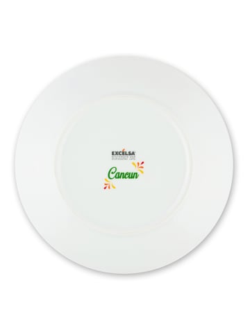 Trendy Kitchen by EXCÉLSA 12-delig tafelservies "Cancun" wit/meerkleurig