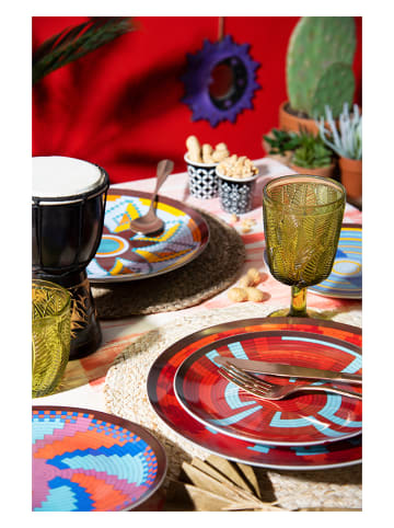 Trendy Kitchen by EXCÉLSA 18-delig tafelservies "Dakar" meerkleurig