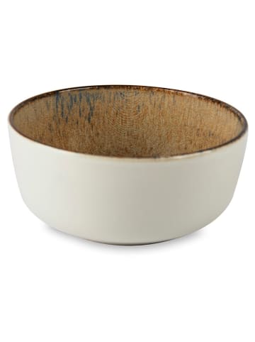 Trendy Kitchen by EXCÉLSA 6-delige set: kommen "Demetra" wit/beige - Ø 14,5 cm