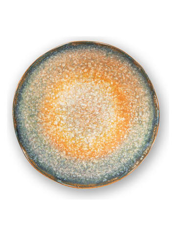 Trendy Kitchen by EXCÉLSA 6er-Set: Schalen "Efesto" in Petrol/ Ocker - 350 ml