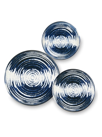 Trendy Kitchen by EXCÉLSA 12tlg. Tafelservice "Ermes" in Dunkelblau