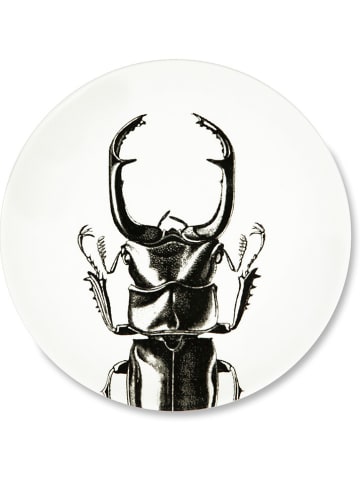 Trendy Kitchen by EXCÉLSA 3-delig tafelservies "Faune&Flore" wit/zwart