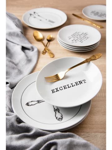 Trendy Kitchen by EXCÉLSA 18-delig tafelservies "Galateo" wit