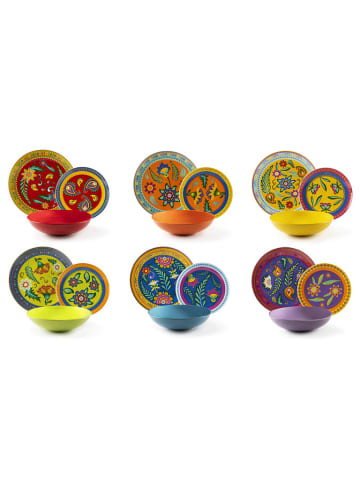 Trendy Kitchen by EXCÉLSA 18tlg. Tafelservice in Bunt