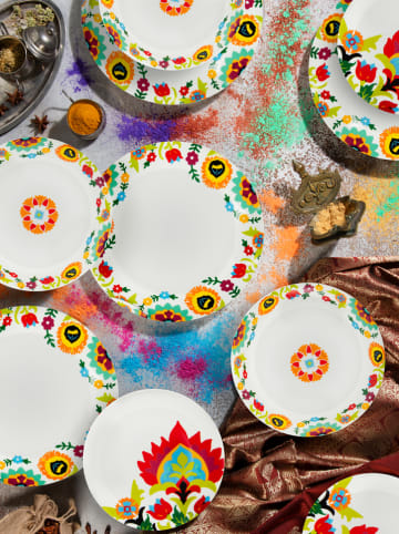 Trendy Kitchen by EXCÉLSA 18-delig tafelservies "Jaipur" meerkleurig