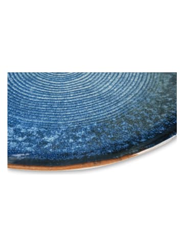 Trendy Kitchen by EXCÉLSA 6-delige set: dinerborden "Poseidone" blauw - Ø 26 cm