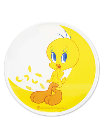 Trendy Kitchen by EXCÉLSA Pizzabord "Looney Tunes" wit/geel - Ø 32 cm