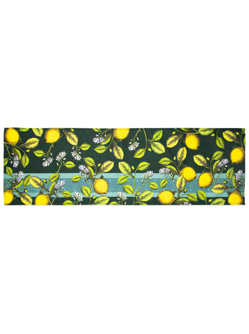 Trendy Kitchen by EXCÉLSA Bieżnik w kolorze zielono-żółtym